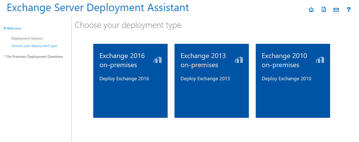 Exchange Server Deployment Assistant