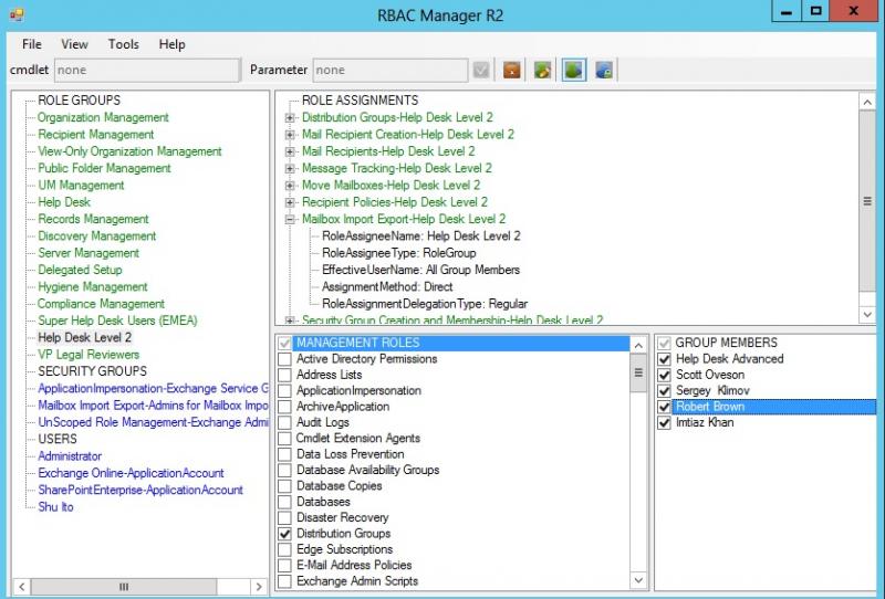 Role-based Access Control (RBAC) Manager